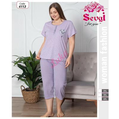 Women's turkish pajamas Sevgi 4113