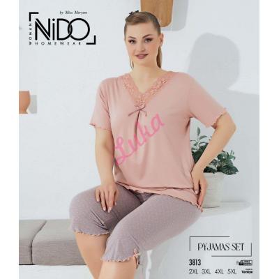 Piżama damska turecka Nido 3806
