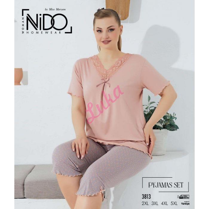 Women's turkish pajamas Nido 3806
