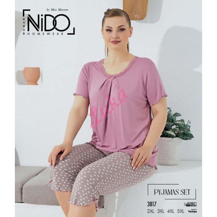Women's turkish pajamas Nido 3813