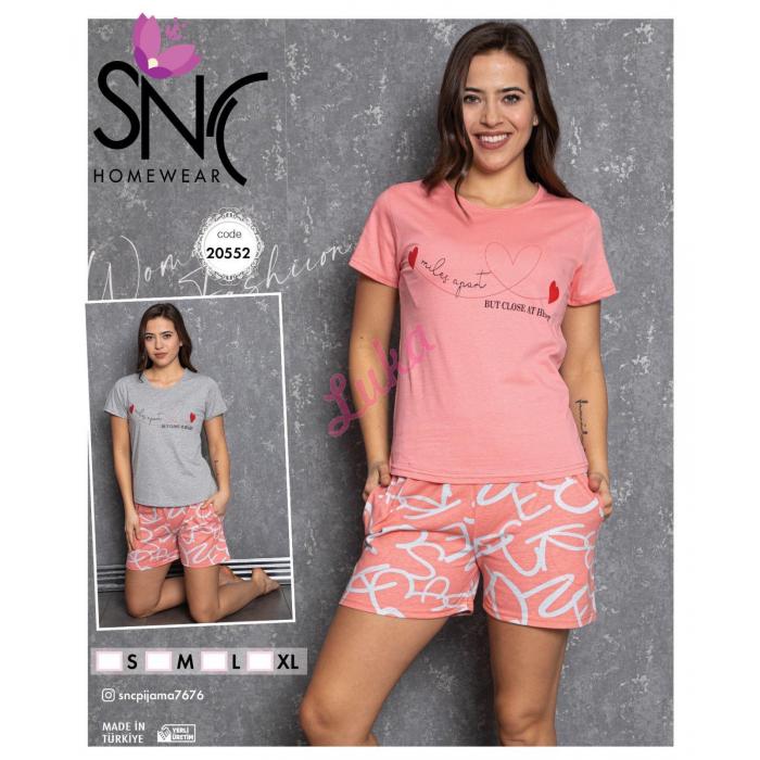 Piżama damska turecka SNC 20553