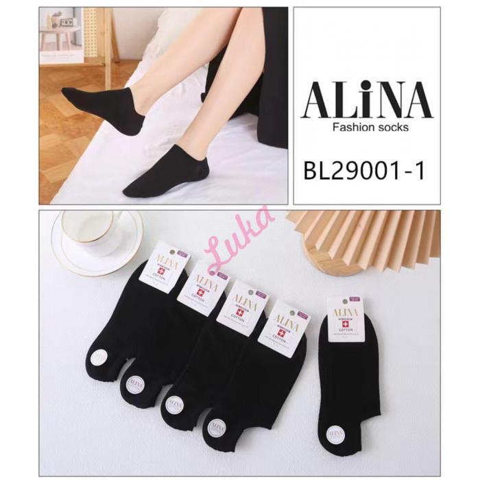 Women's low cut socks Alina bl