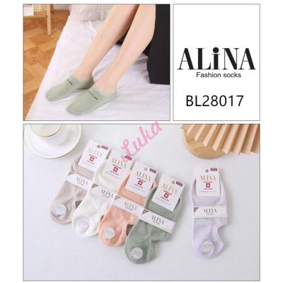 Women's low cut socks Alina bl28017