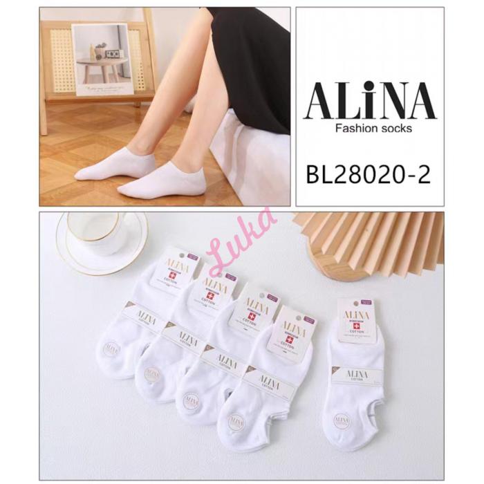 Women's low cut socks Alina bl