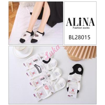 Women's low cut socks Alina bl28015