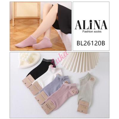 Women's low cut socks Alina bl26120b