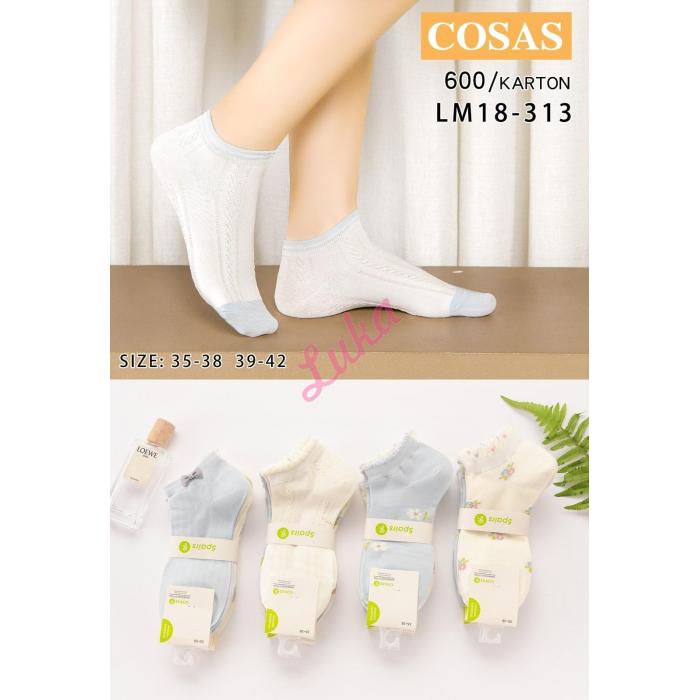 Women's low cut socks Cosas LM18-310