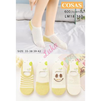 Women's low cut socks Cosas LM18-360