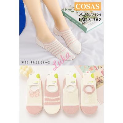 Women's low cut socks Cosas LM18-362