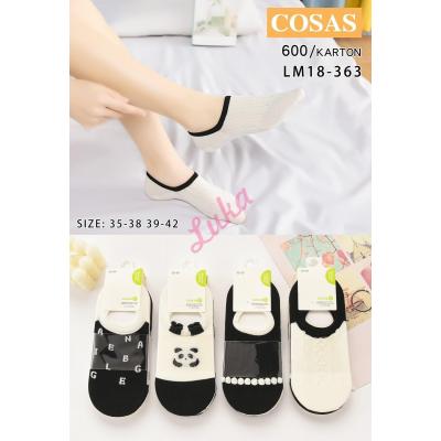 Women's low cut socks Cosas LM18-363