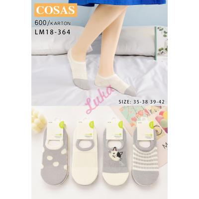 Women's low cut socks Cosas LM18-364