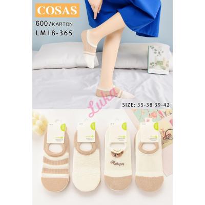 Women's low cut socks Cosas LM18-364