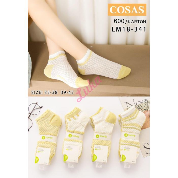 Women's low cut socks Cosas LM18-340