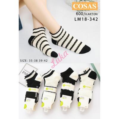 Women's low cut socks Cosas LM18-341
