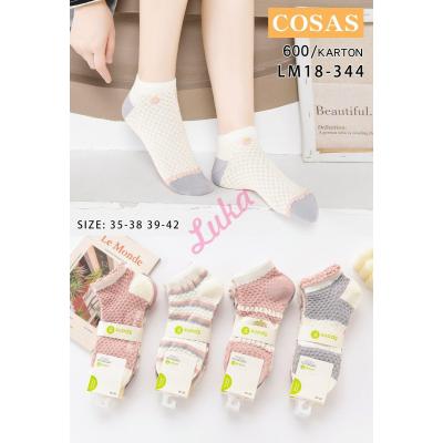 Women's low cut socks Cosas LM18-344