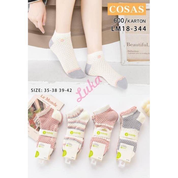 Women's low cut socks Cosas LM18-343