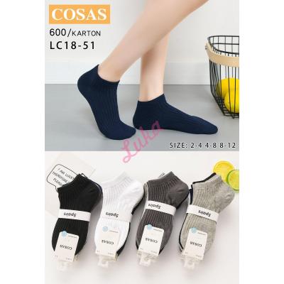 Kid's low cut socks Cosas LC18-51