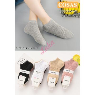 Kid's low cut socks Cosas LC18-01