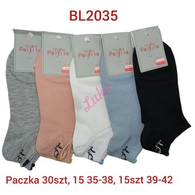 Women's low cut socks Peisile bl2035