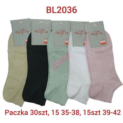 Women's low cut socks Peisile bl2036