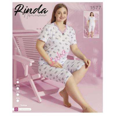 Women's turkish pajamas Rinda 1577 big size