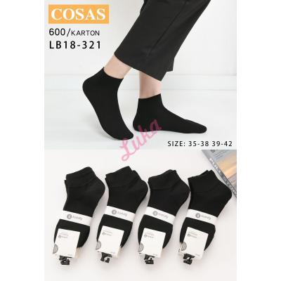 Men's low cut socks Cosas LB18-320