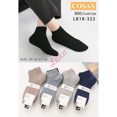 Men's low cut socks Cosas LB18-322