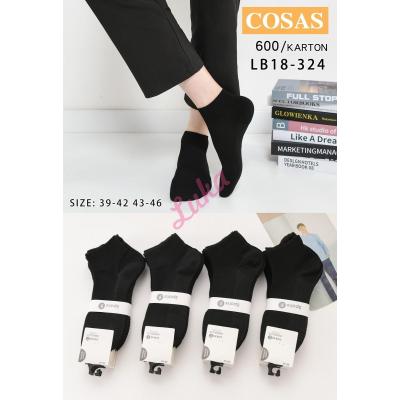 Men's low cut socks Cosas LB18-323