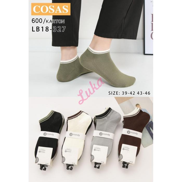 Men's low cut socks Cosas LB18-326