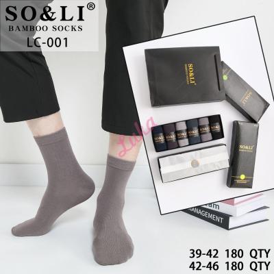 Men's socks SO&LI BL1010-2