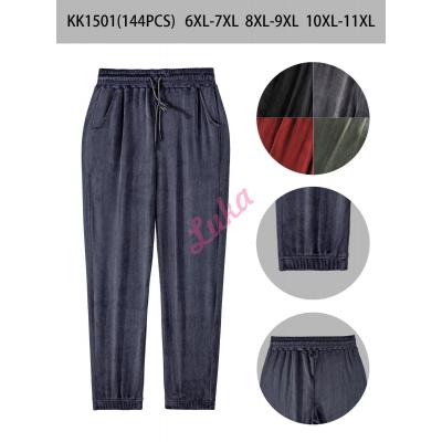 Spodnie damskie duży rozmiar So&Li KK45-2