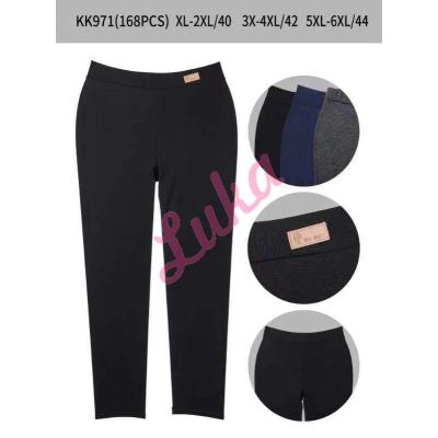 Spodnie damskie duży rozmiar So&Li KK2101
