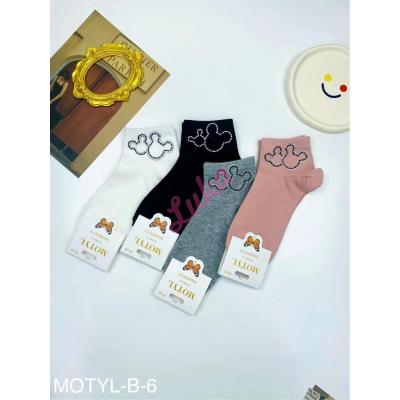 Women's socks Motyl B-7