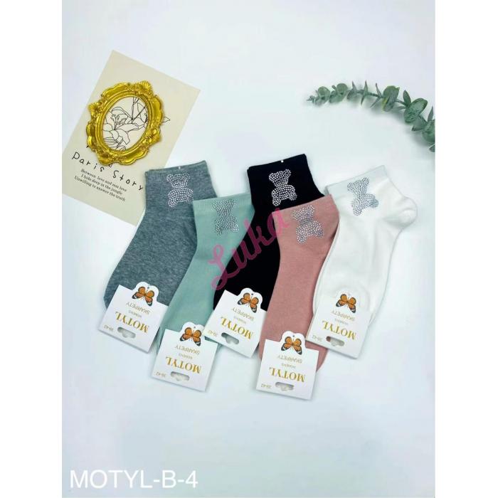 Women's socks Motyl B-6