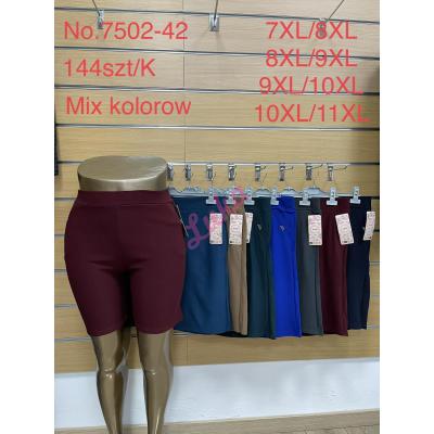 Women's Shorts big size FYV 7502-42
