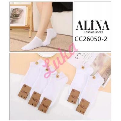 Women's low cut socks Alina bl28019