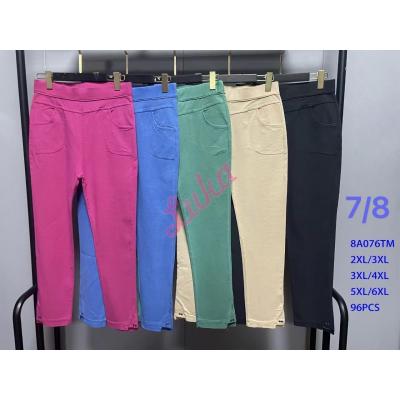 Women's pants Queenee 7/8 8A076 Big size