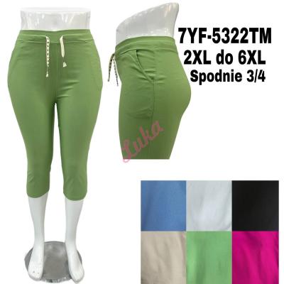 Women's pants Queenee 3/4 5322 Big size