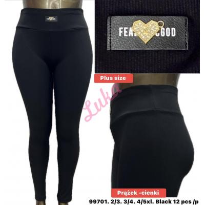 Women's black leggings 99701
