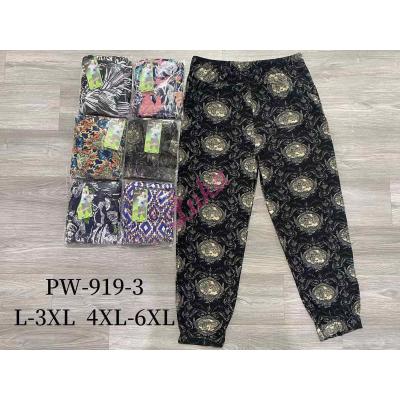 Women's pants big size PW919-3