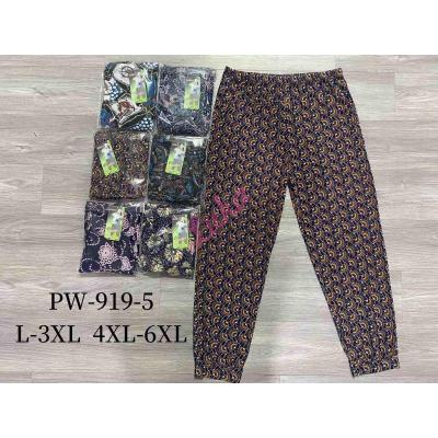 Women's pants big size PW919-1