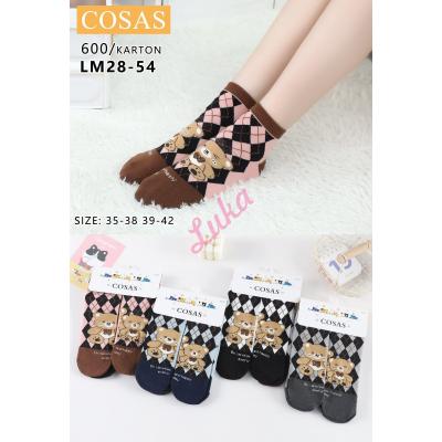 Women's low cut socks Cosas LM28-53