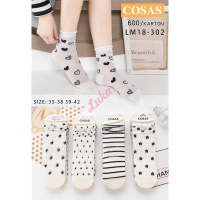 Women's socks Cosas LM18-302