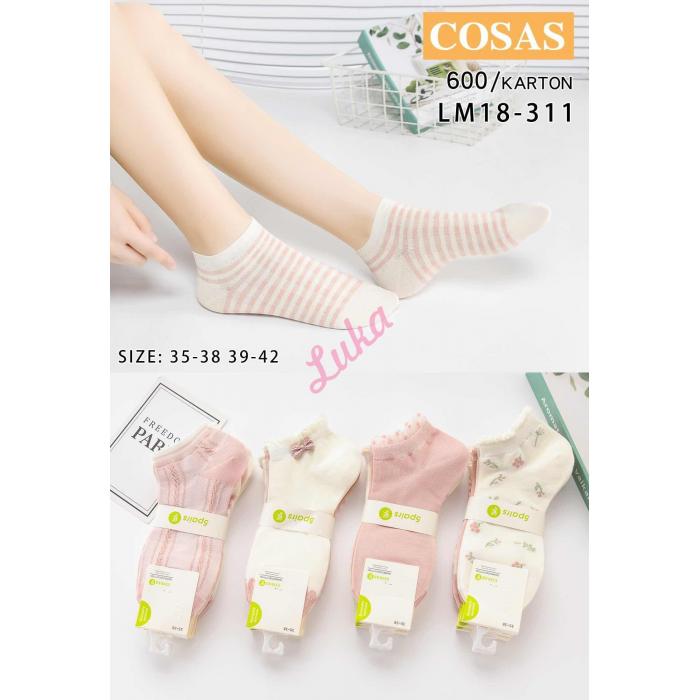 Women's low cut socks Cosas LM18-342