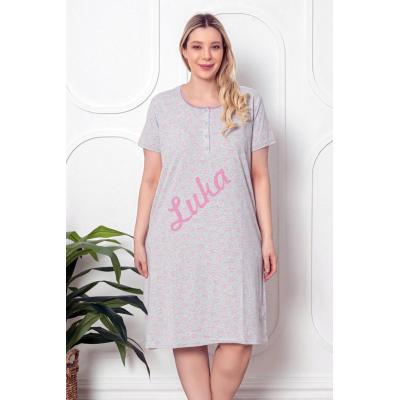 Women's turkish nightgown Christina 6303 big size