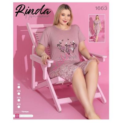 Women's turkish pajamas Rinda big size 1663