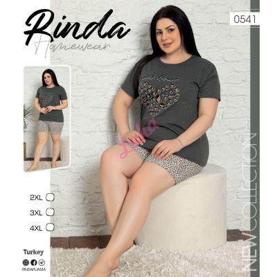 Piżama damska turecka Rinda duży rozmiar 0541