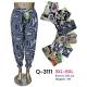 Women's pants big size bamboo Q204