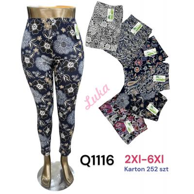 Women's pants big size bamboo Q1116