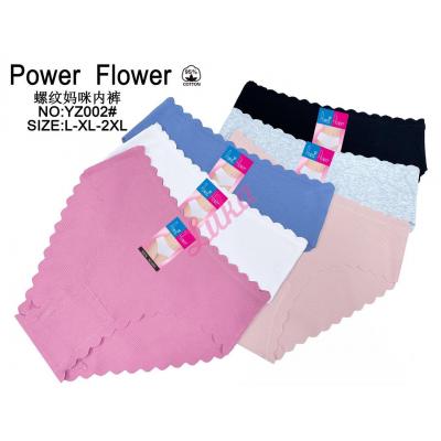 Women's panties Power Flower YZ002